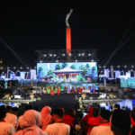 Malam Puncak Perayaan HUT Jakarta di Lapangan Banteng Berlangsung Meriah