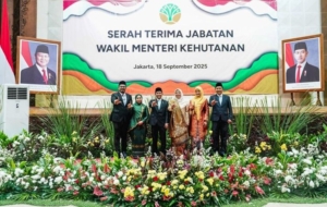 Sertijab Wamenhut Rohmat Marzuki, Menhut: Pilot-Kopilot Bersama Pastikan Asta Cita