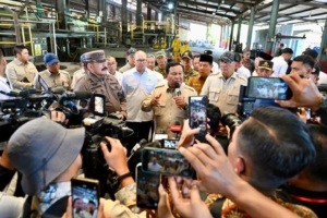 Presiden Prabowo Saksikan Penyerahan Aset Rampasan Negara kepada PT Timah