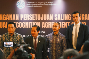 Indonesia Perkuat Posisi di Pasar Karbon Global KLH/BPLH bekerja sama dengan Gold Standard
