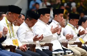 Presiden Prabowo: Negara Bergerak Cepat Tangani Bencana”Indonesia Bangsa yang Kuat”