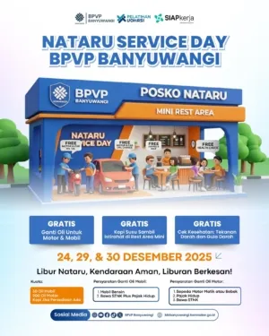 BPVP Banyuwangi Hadirkan “Nataru Service Day” untuk Dukung Libur Aman dan Produktif