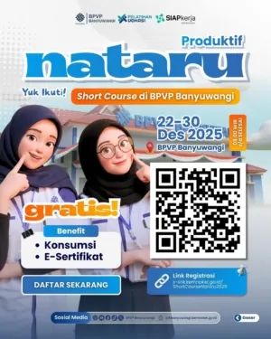 BPVP Banyuwangi Gelar “Nataru Produktif Short Course”