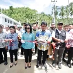 Kemenko PMK Resmikan Hunian Tetap Desa Modisi, Wujud Pemulihan Pascabencana Erupsi Gunung Ruang