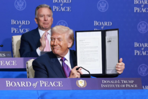 Presiden Donald Trump Ingin Rusia dan China Bergabung Dewan Perdamaian