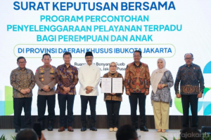 Jakarta Jadi Role Model Pelayanan Terpadu Pelindungan Perempuan dan Anak