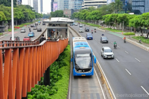 Transjakarta Modifikasi Sejumlah Rute saat Perayaan HUT ke-81 RI