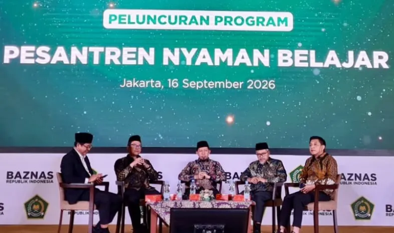 Baznas Salurkan Stimulan Renovasi Asrama 700 Pesantren, Kemenag: Zakat Lengkapi Pembiayaan Negara