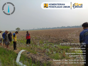 Kementerian PU Operasikan Tiga Pompa untuk Tangani Kekeringan Sawah di Bekasi